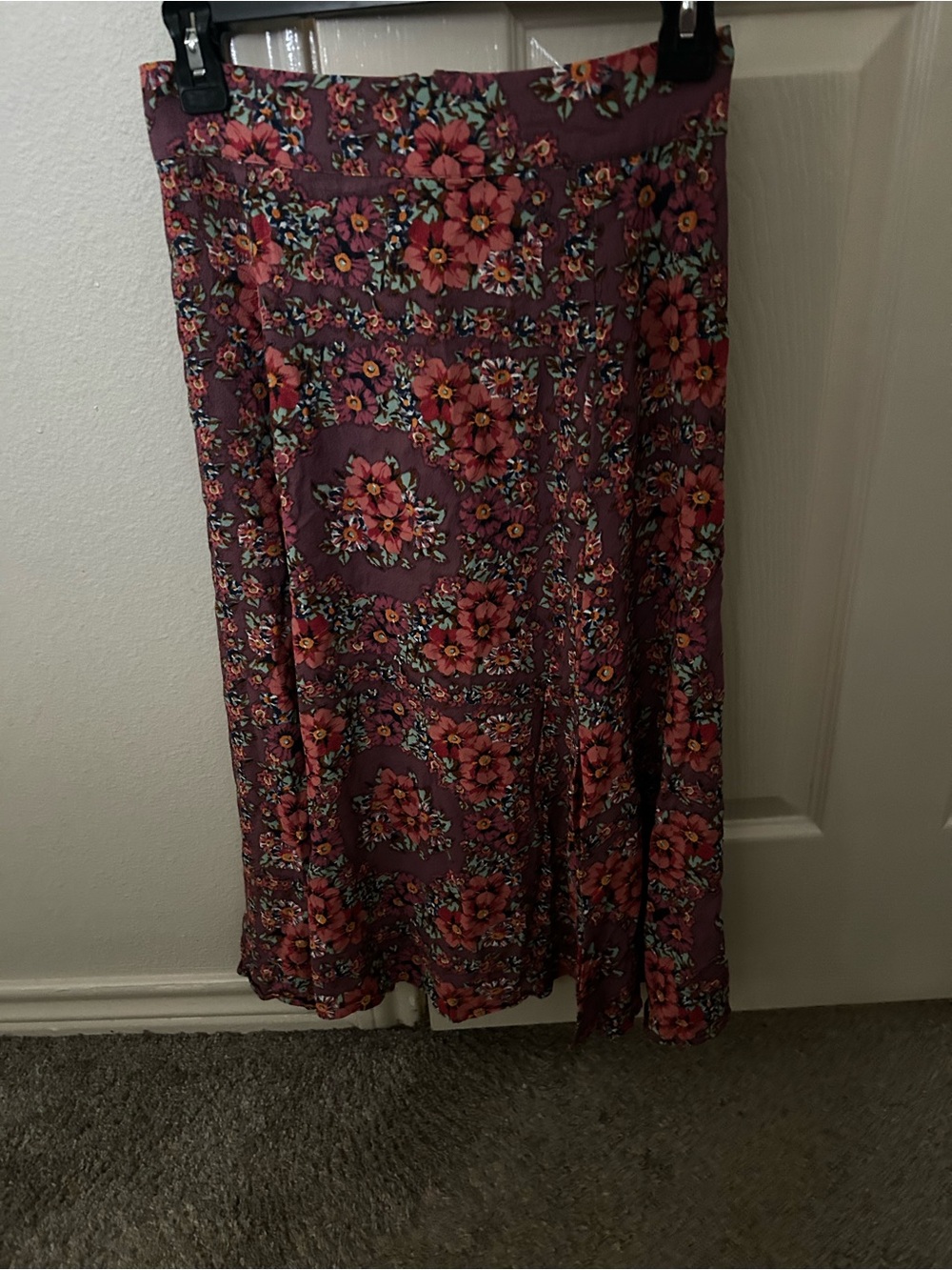 Sezane Tabata Floral Skirt